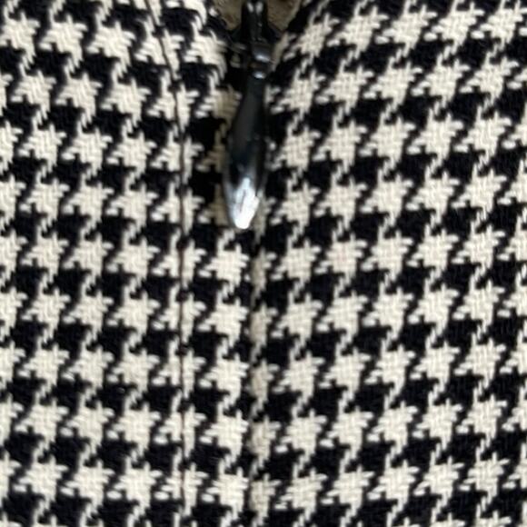 Ralph Lauren Black Label Houndstooth Wool Silk Sheath Ailya Dress Sz 10 INVS15 - Picture 7 of 12
